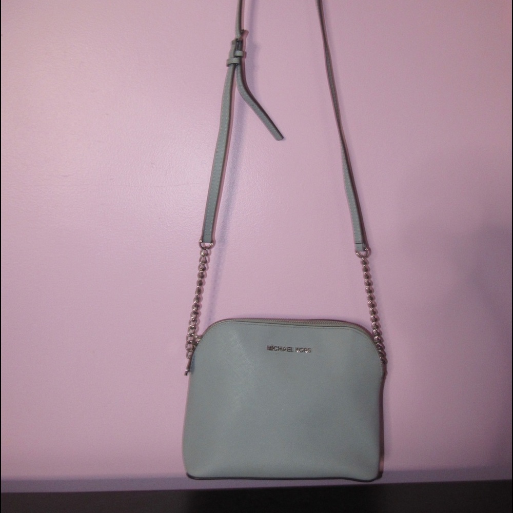 Sky Blue Micheal Kors Crossbody Bag